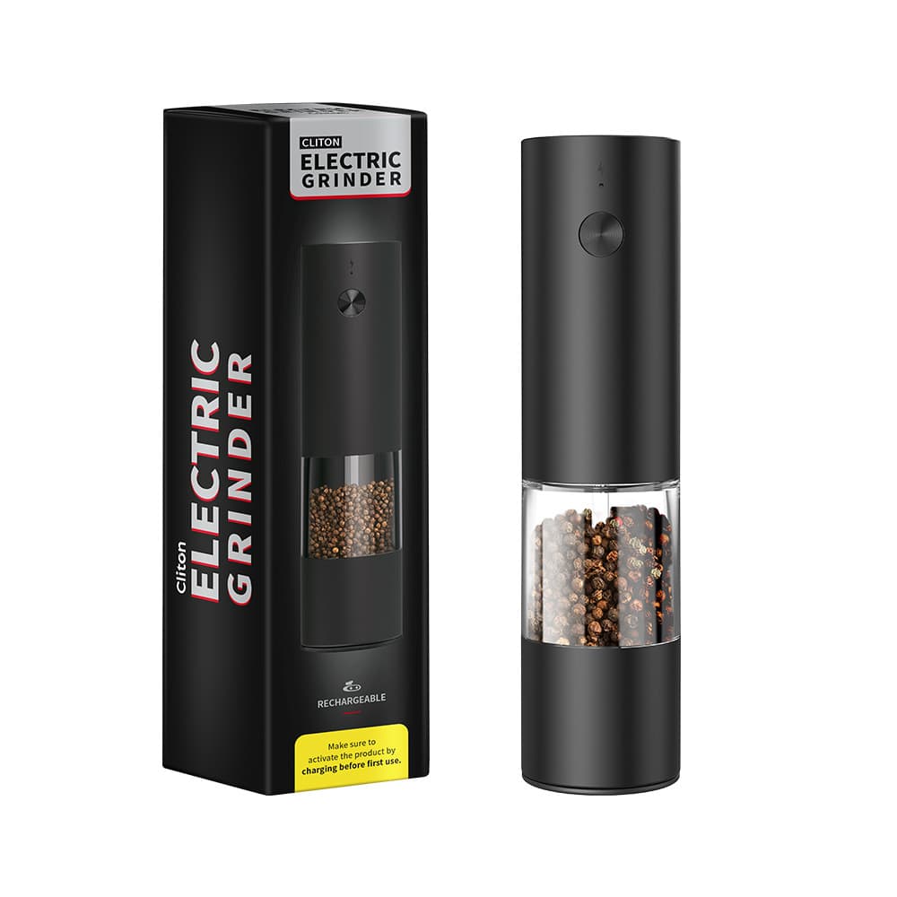 Electric pepper grinder household sea salt grinding bottle household automatic seasoning grinder barbecue seasoning grinder