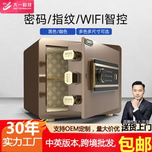 Dayi Safe Box Home Use Small Hidden Safe Password Fingerprint Smart All Steel Wardrobe Office Safe