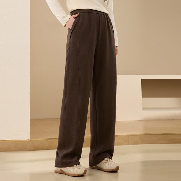 [Soft, comfortable and non-restraining pants] Xianlixiu plus size women's casual versatile trousers new winter wear for fat mm