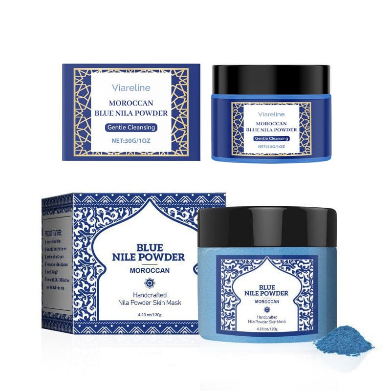 Moroccan Nila Powder for Skin Gentle Cleansing and Brightening Face Mask Powder
