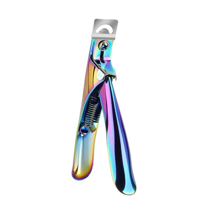 Nail Straight Scissors Manicure Tool Multifunctional French Cut Nail Clipper U-Shaped Nail Clipper False Nail Straight Scissors