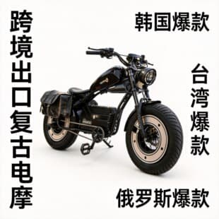 Harley Electric Bicycle Wide Tire High Power Electric Motorcycle Hot Selling in Europe and America Electric Bike