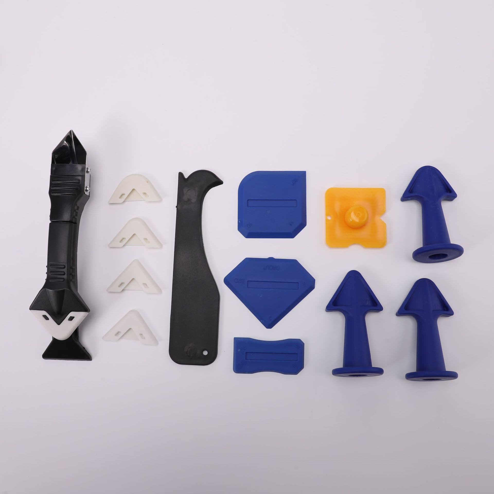 Scraper Support Rod Tile Gap Pressing Scraper Caulking Tool Nozzle Combination Set Wholesale Factory Direct
