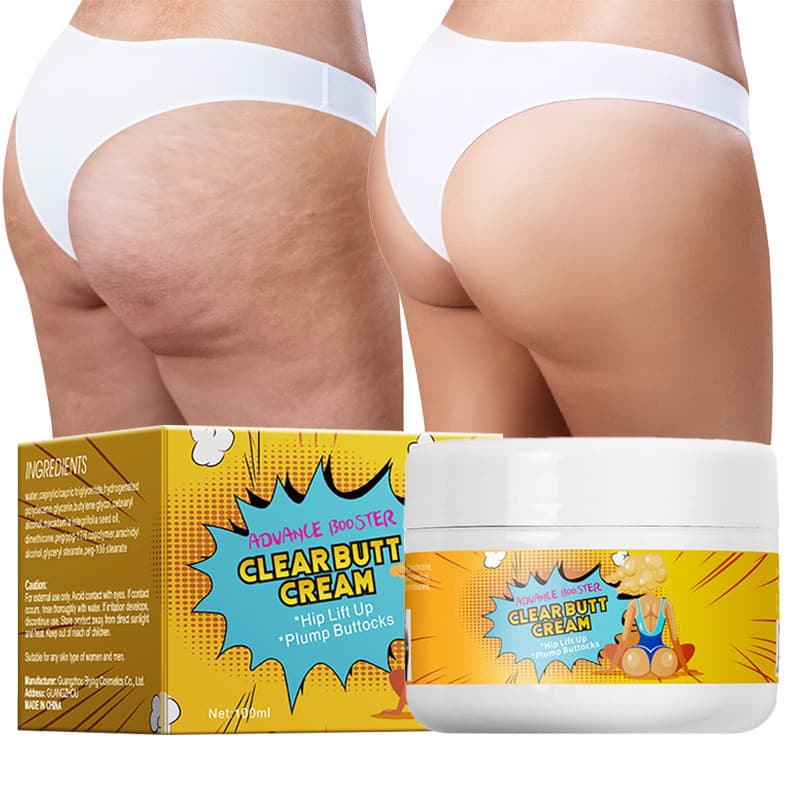 Butt Massage Cream for Hip Enlargement, Firming, Lifting, and Shaping, Tightening and Plumping Cream for a Fuller Backside