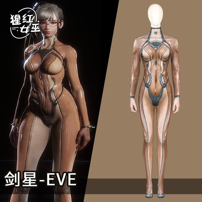 Distributors Wanted! Stellar Blade Eve Cosplay Leica Bodysuit Jumpsuit Cosplay Halloween
