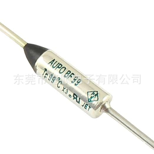 AUPO Metal Case Thermal Fuse BF Organic Type Thermal Cutoff Temperature Control Device Thermal Protector