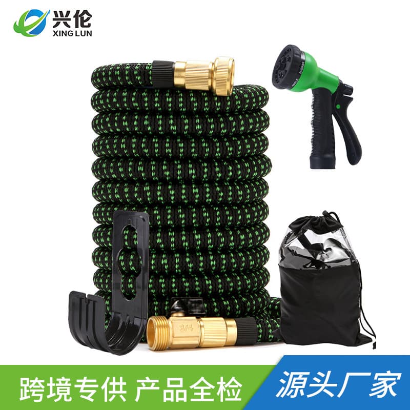 Industrial Preferred Tools Telescopic Water Pipe Set Household High-Pressure Nozzle Water Gun Car Wash Cleaning Tools Water Gun Wholesale