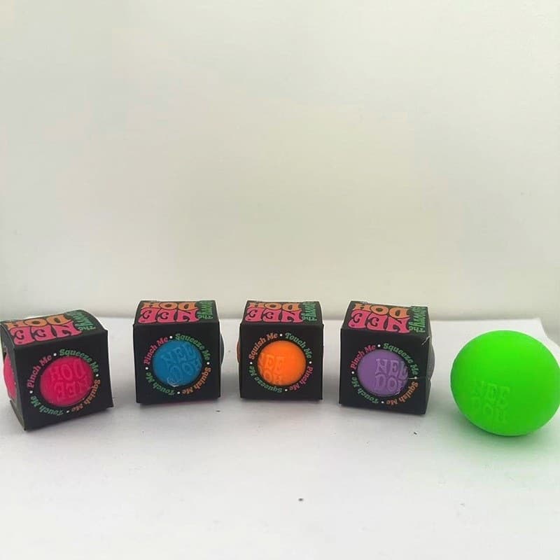 Cross-Border Hot-Selling Item in Stock: Needoh Small Ball Non-Sticky Stress-Relief Toy, Sensory Squeeze Toy, High Quality