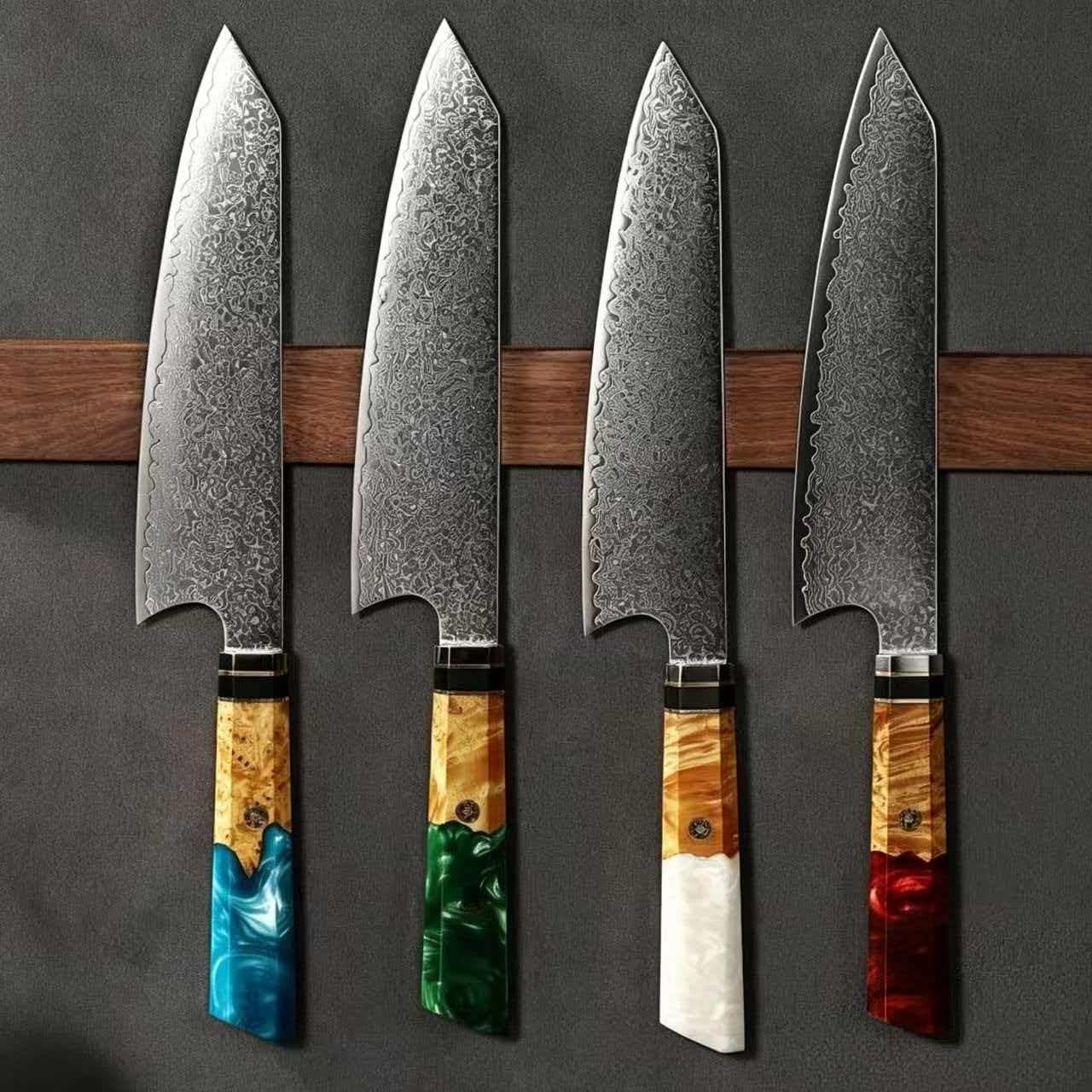 67-layer Damascus steel Japanese-style cutting knife slicing knife kitchen knife household sharp chef-specific meat cutting knife