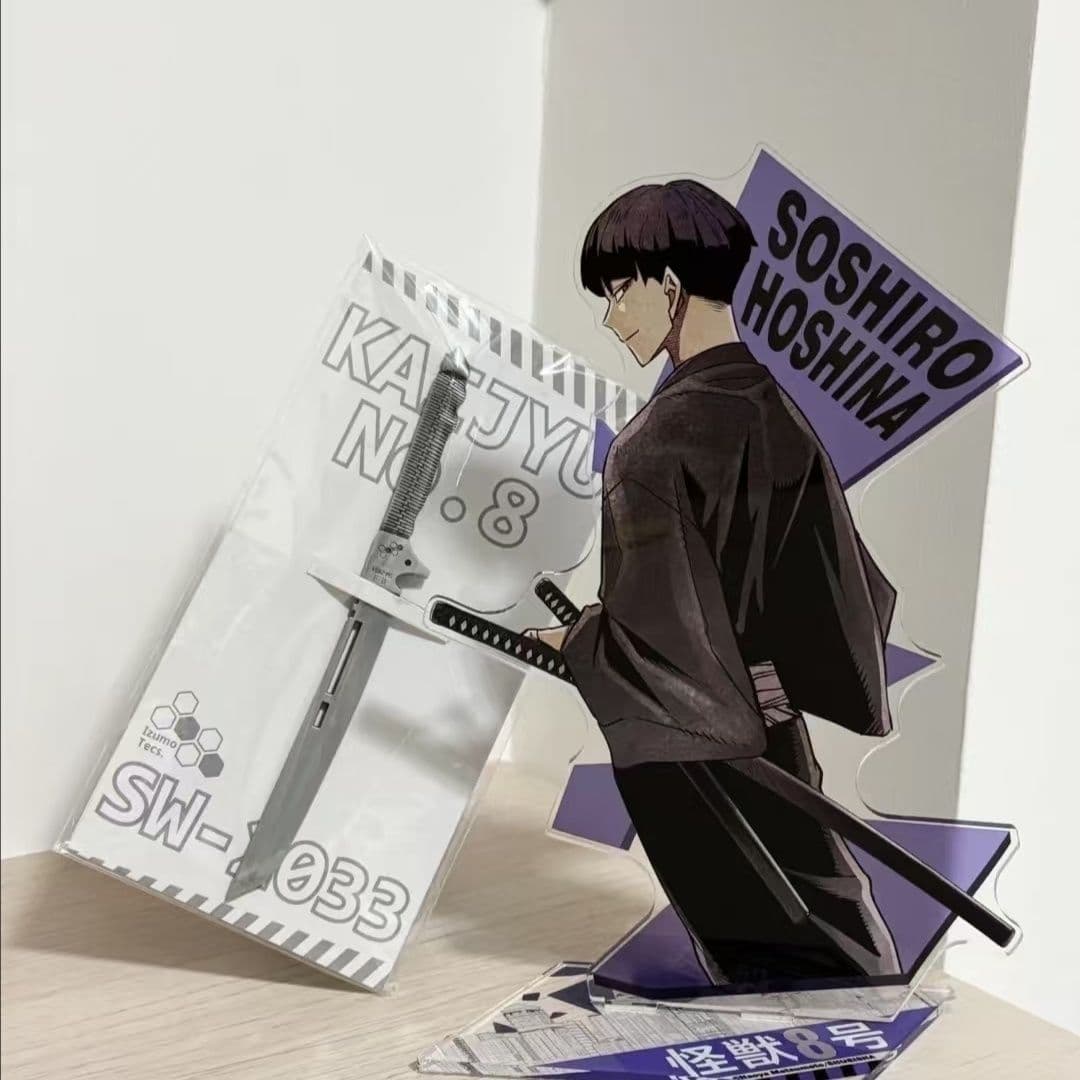 Kaiju No. 8 Anime Merch Hoshina Soshiro Kimono High-Quality Acrylic Stand Gift Decoration Custom