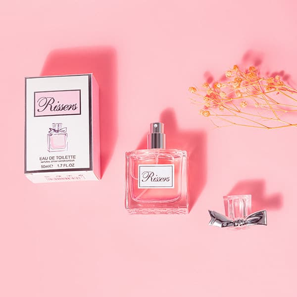 RISSERS Miss Floral Sweetheart Women's Fruity Floral Eau de Toilette Long-Lasting Rose Floral Scent