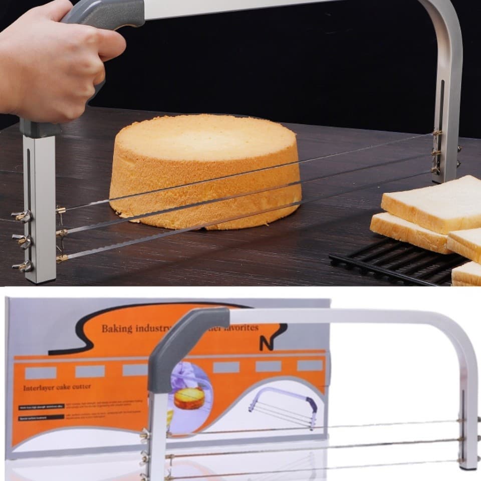 14-inch Large Cake Cutting Saw Cake Layer Slicer Cake Splitter Cake Baking Tool