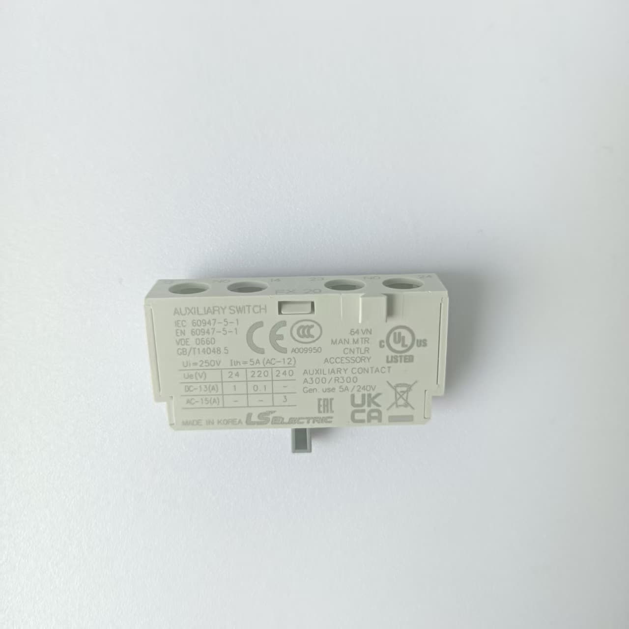 LS Seiki MMS-32H MMS-32S Motor Starter Auxiliary Contacts FX 2NO 1NO1NC
