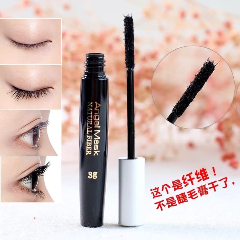 XIXI Lash Fiber Refill Black and White Dry Fiber for Thickening, Lengthening, Fluffy, Curling Lash Extensions Mascara
