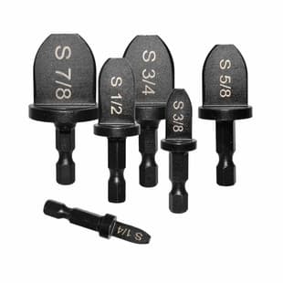6-Piece Triangular Handle Tube Expander Set Black Imperial Tube Expander Air Conditioning Copper Tube Expanding Tool Copper Tube Flaring Tool