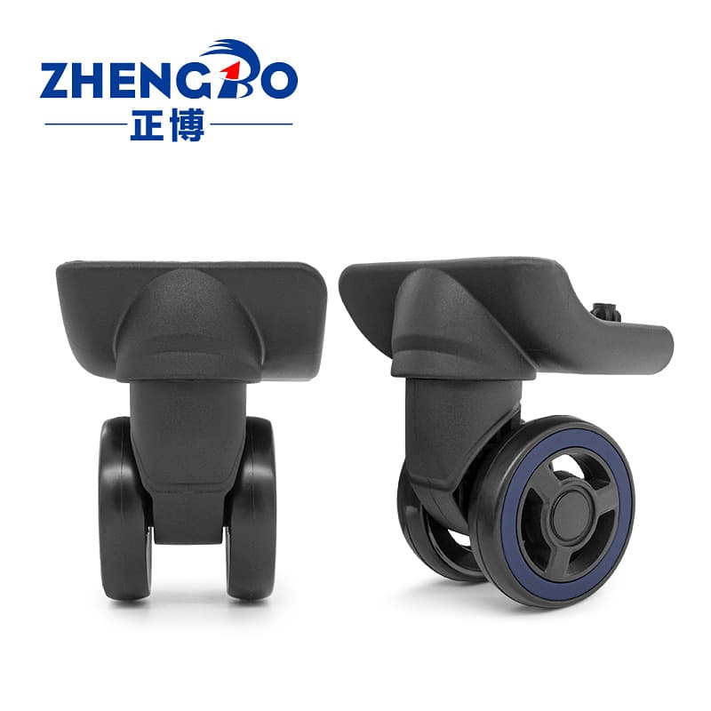 New supply of luggage bag accessories universal wheels, travel cloth suitcase aircraft wheels, boarding suitcase wear-resistant pulleys