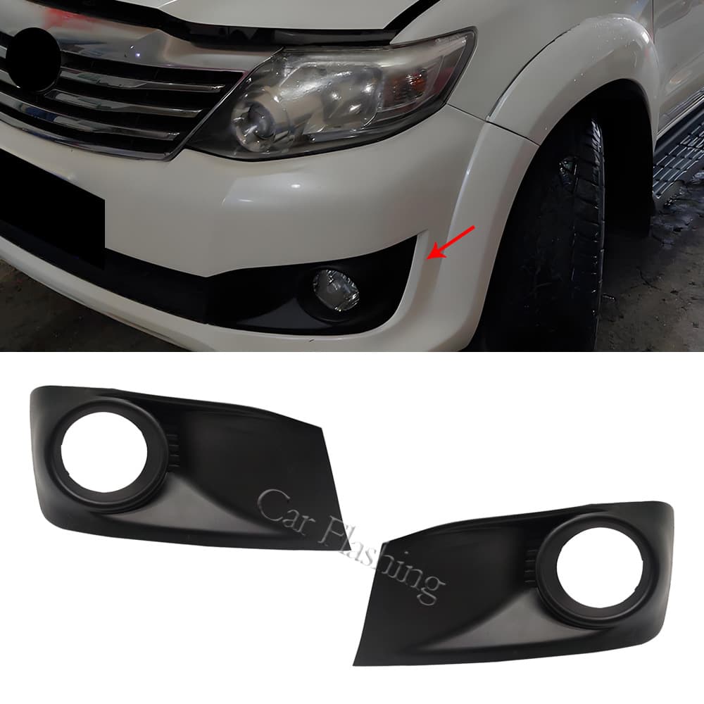 Front fog light cover grille frame cover for Toyota Fortuner 2012-2014 models