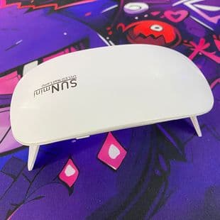 Mini Nail Lamp Small USB Interface Foldable Sunmini Mouse Curing Lamp, Gel Polish Drying Lamp