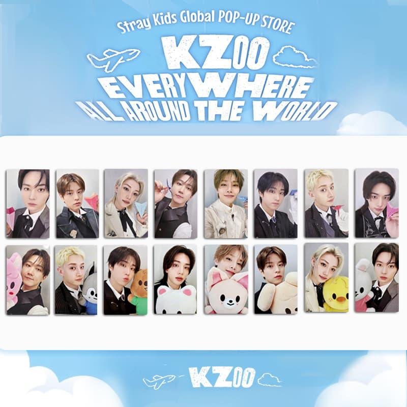 Stray Kids Global Pop-up Card Postcard Special Card Lucky Card Random Card