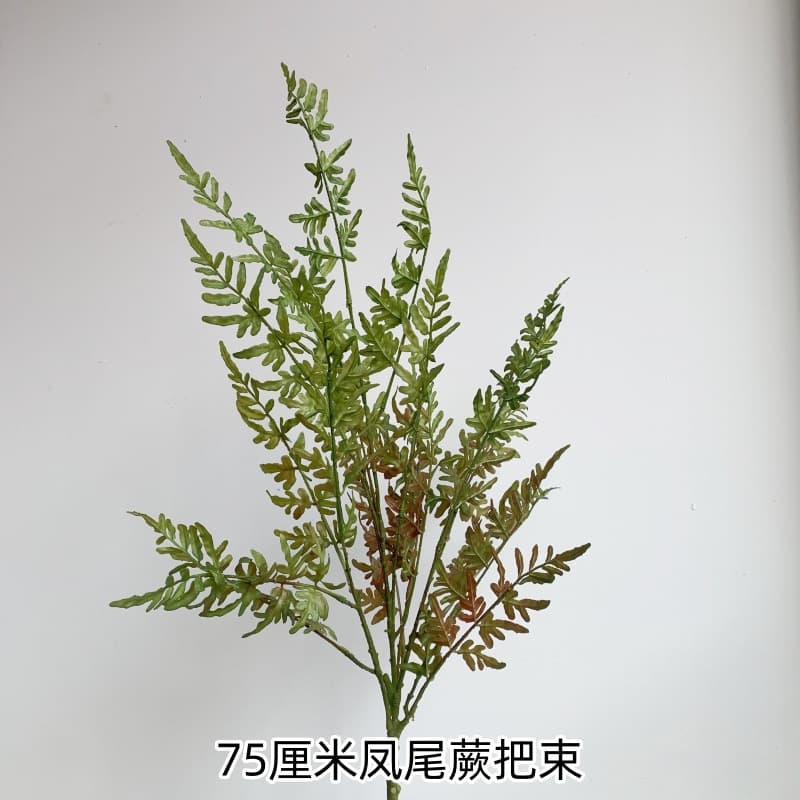 Artificial aquatic plants, rockery, green wall, white palm, monstera, cave grass, begonia leaves, oak leaves, calathea leaves, ginger leaves