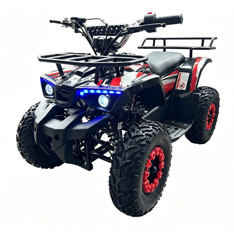 Cross-Border Gasoline Four-Wheel Beach Vehicle, Off-Road Motorcycle, Electric Start, Two-Stroke 49Cc Atv, All-Terrain Four-Wheeler