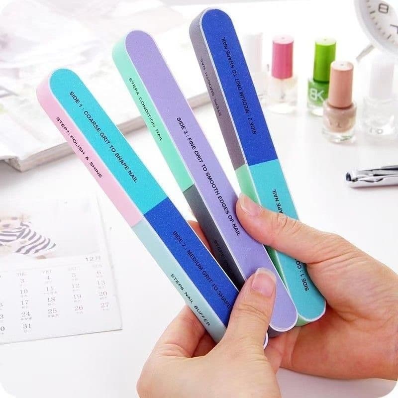 Nail File Sanding Strip Professional Polishing Buffer Nail Shaper Nail File Manicure Thickened