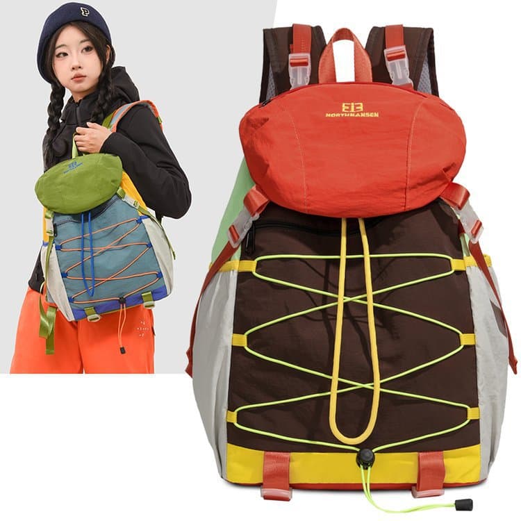 Cross-Border Unisex Backpack, Fashionable Outdoor Sports Cycling Backpack, Lightweight Picnic Hiking Backpack, Waterproof Climbing Bag