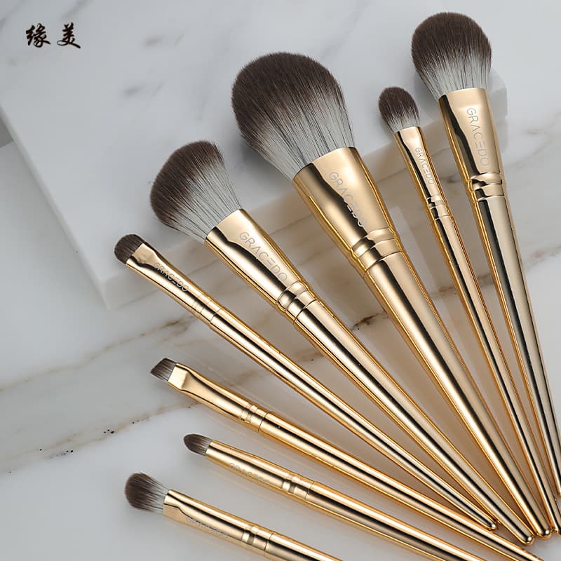 Makeup Brush Wholesale Cosmetics Brush Set Animal Hair Powder Brush Eyeshadow Brush Mask Brush Setting Brush Cross-border Exclusive