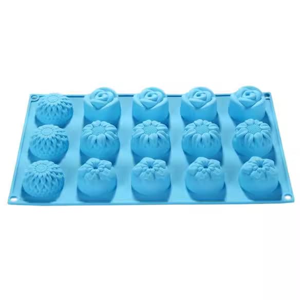 Cross-border Hot-selling Rectangular Chocolate Silicone Mold Food-Grade Silicone Baking Tool Factory Wholesale