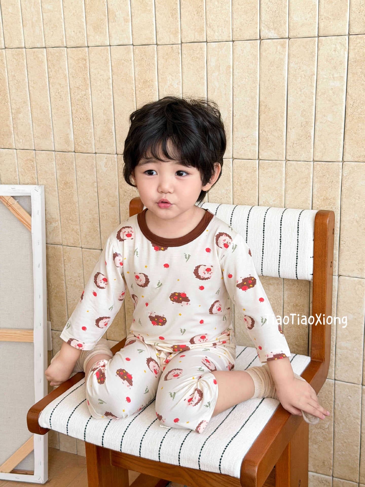 Spring/Summer Kids' Homewear Pajamas, Yocos Breathable Seamless Boys' and Girls' Air Conditioning Wear