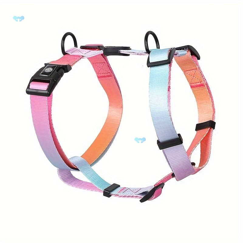 Gradient Dog Harness For Small Medium And Large Dogs Strap