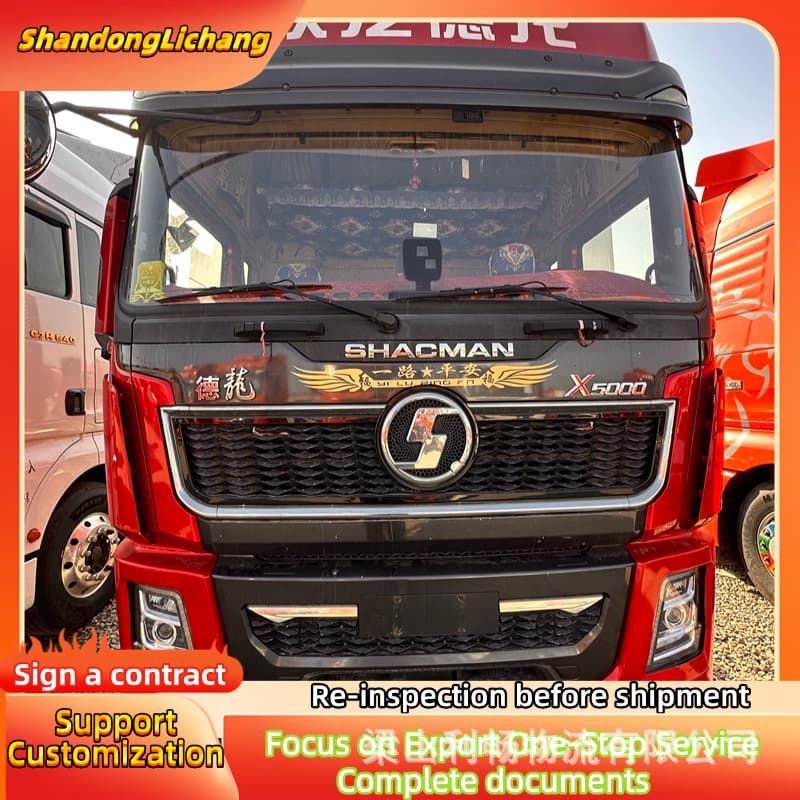 Cross-Border Shacman Delong X5000 Tractor 480 Euro V Weichai Fast Gear Vehicle Heavy Truck Cargo Vehicle