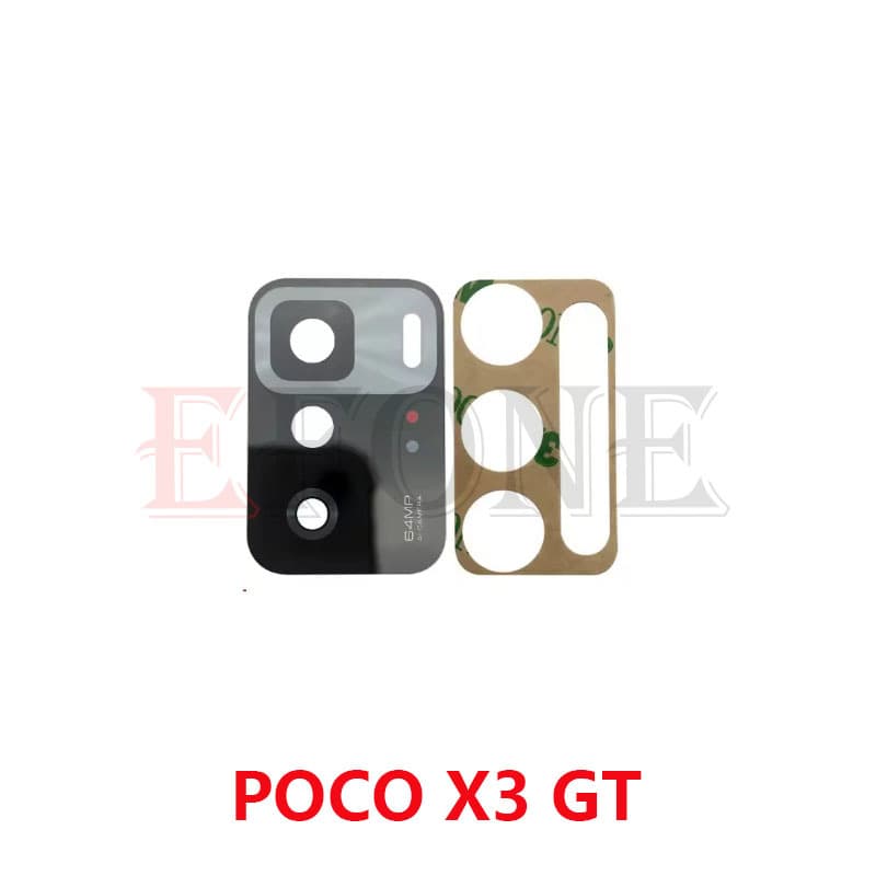 Compatible with Xiaomi Poco X6 X5 X4 X3 GT Pro NFC 5G Rear Camera Lens