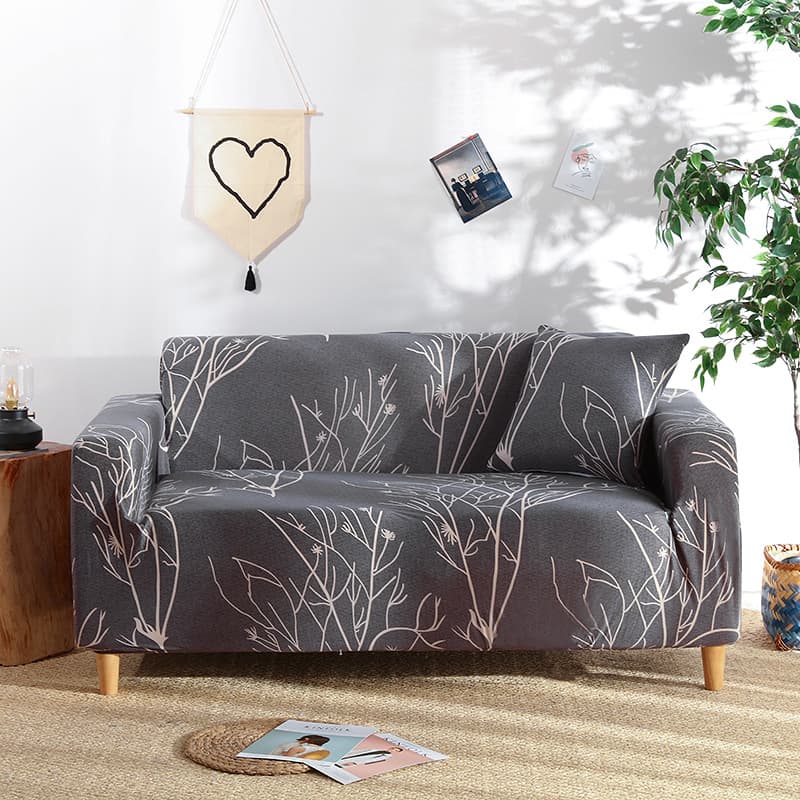 Foreign trade SOFA set universal all-inclusive elastic milk silk sofa cover dust-proof single double triple anti-slip cross-border sofa cover