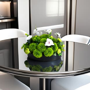 Hotel Round Table Center Decoration, Restaurant Private Room Table Flowers, Conference Table Flower Arrangement, Table Centerpiece