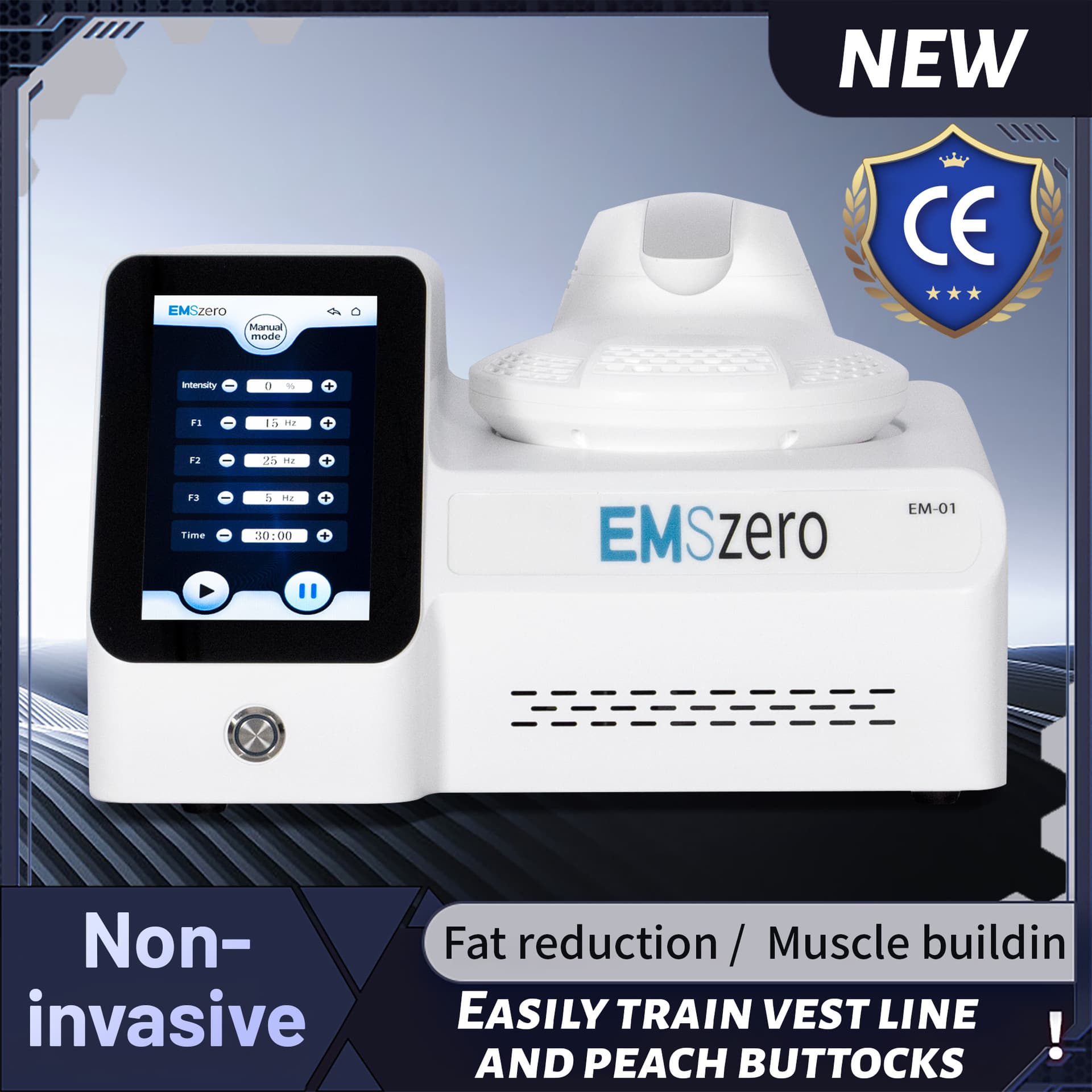 Cross-Border New Meisu Plastic Body Shaping Slimming Magnetic Slimming Body Shaping Fat Instrument Fitness Enthusiast Emszero