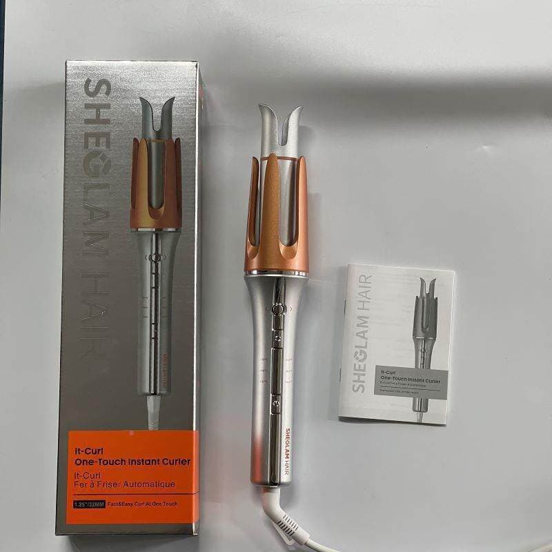 Germany 2026 New Model Automatic Curling Iron, Lazy Cross Curl 890 Negative Ion Hair Styler