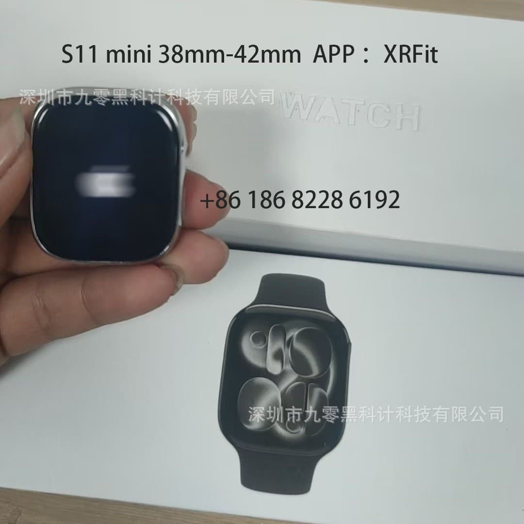 Cross-border Hot Selling S11 Mini Ultra 2 Smart Watch with Touch Dynamic Island S11 Smart Watch Blue