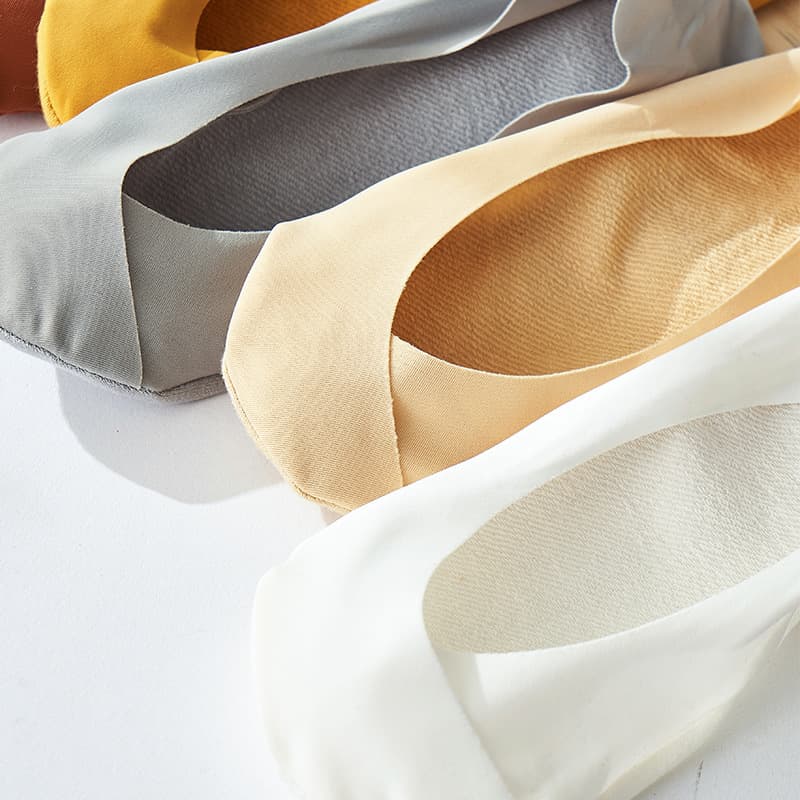 New Summer Boat Socks for Women, Cuttable Thin Low-Cut Ice Silk Invisible Socks, Shallow Mouth, Stock Available Wholesale, Zhuji Socks