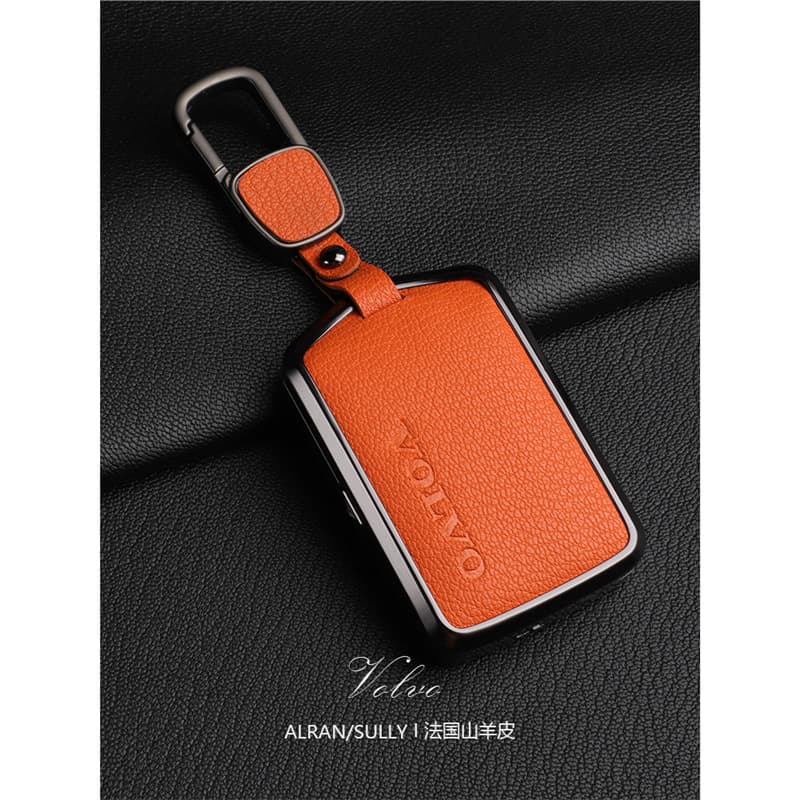 Luxury Genuine Leather Key Case Cover for New Volvo XC90 S90 XC60 S60 V60 V90 XC40
