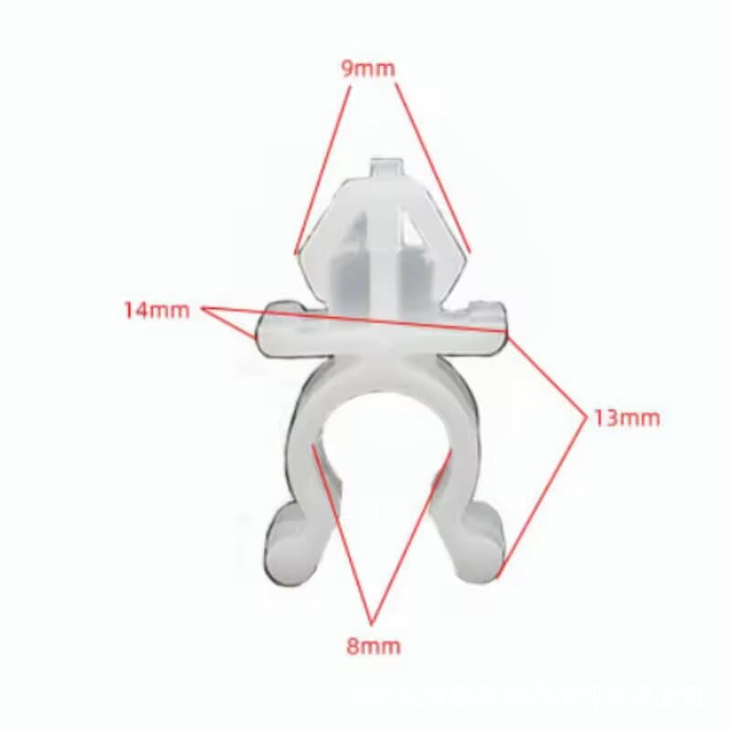 Suitable for Nissan Pathfinder Navara Skyline X-Trail T30 front hood support rod snap clip