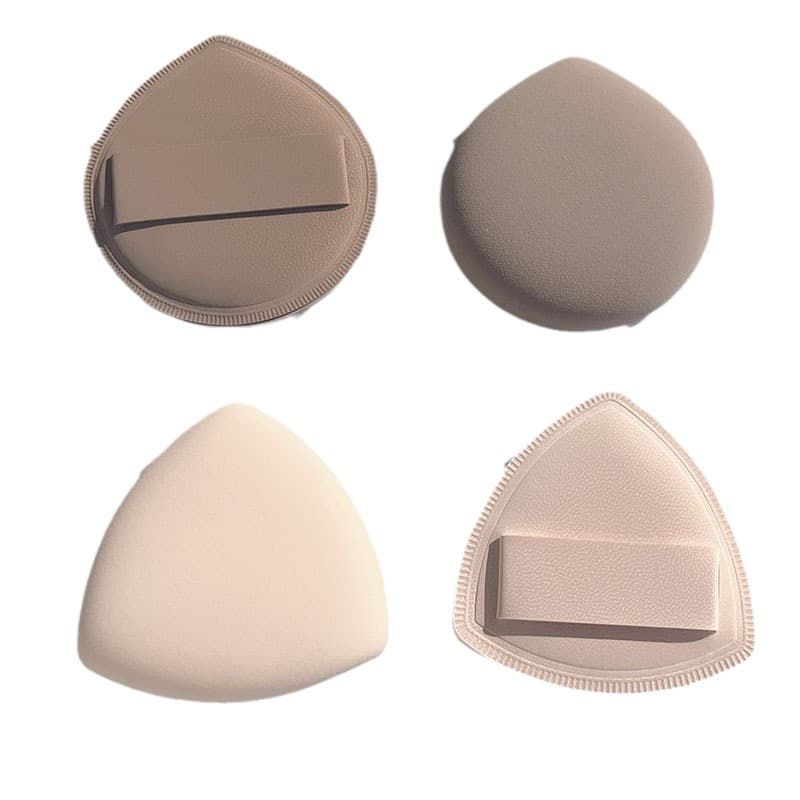 Premium Milk Skin Coffee Large Drop Cotton Candy Puff Extra Soft Thick RUBYCELL Foundation Makeup Sponge