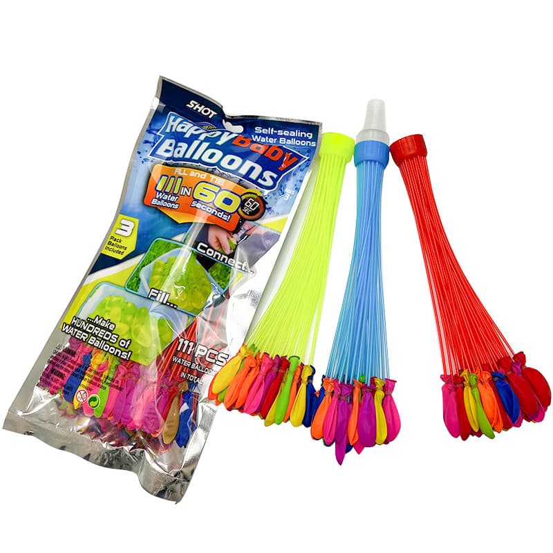 Wholesale Water Balloons, Water-Filling Balloons for Water Splashing Festival, Water Fight Water Balls, Children's Toys, Outdoor Street Stall Water-Filling Balloons