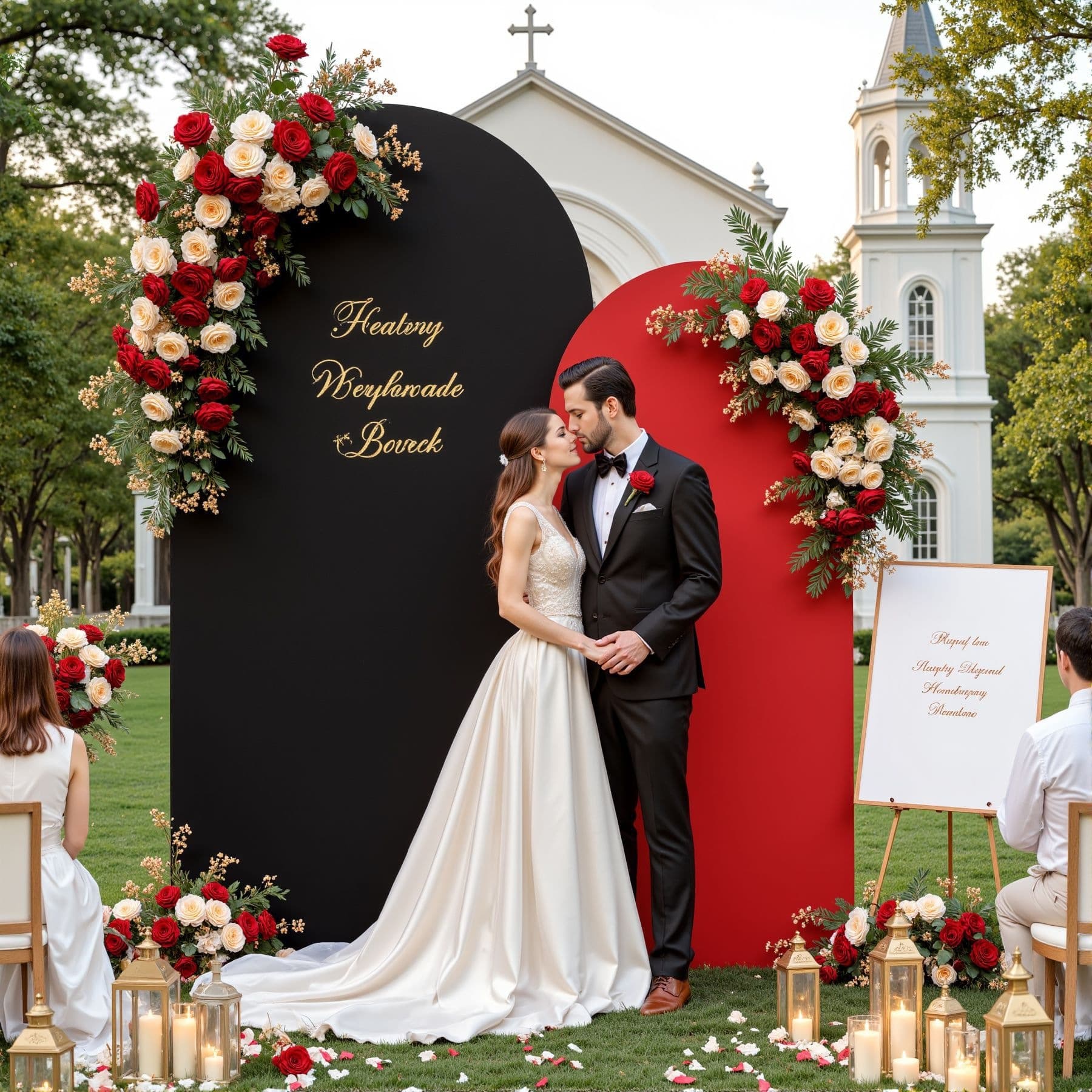 Digital Heat Transfer Arch Backdrop Cover Set Background Wedding Birthday Party Banquet Arch Stand Cover Cloth