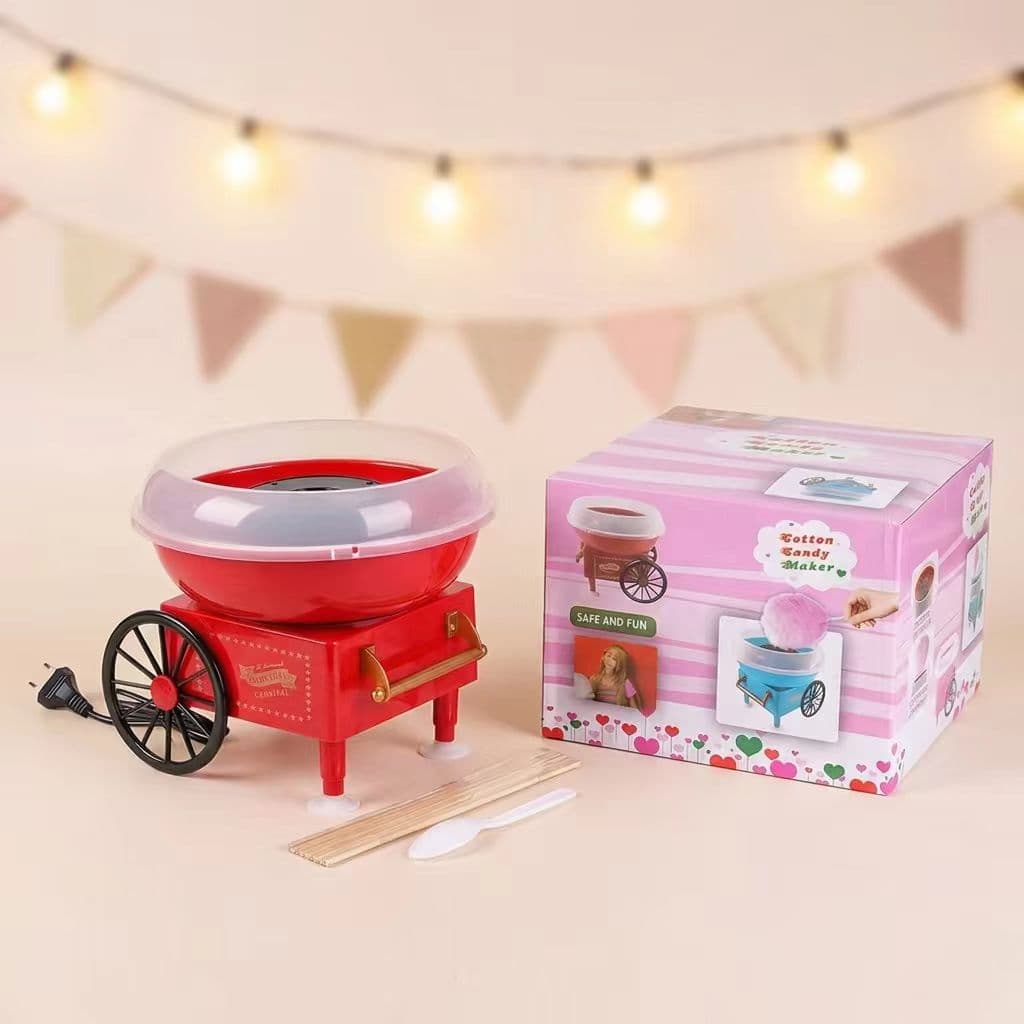 Cross-border mini children's marshmallow machine new electric fully automatic small fancy marshmallow machine small household appliances