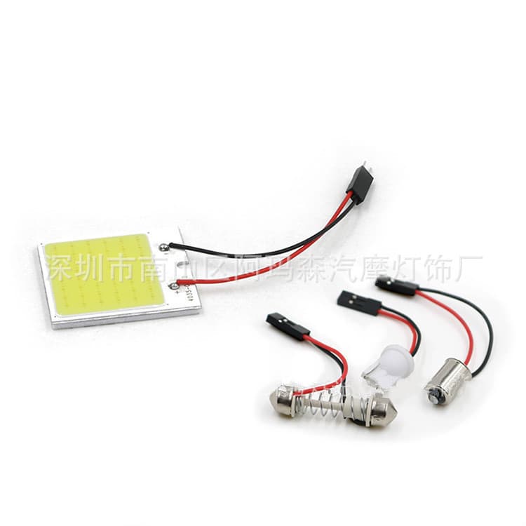 Car High Power LED Reading Light Dome Light COB 18 24 36 48SMD Ceiling Light Trunk Cargo Light
