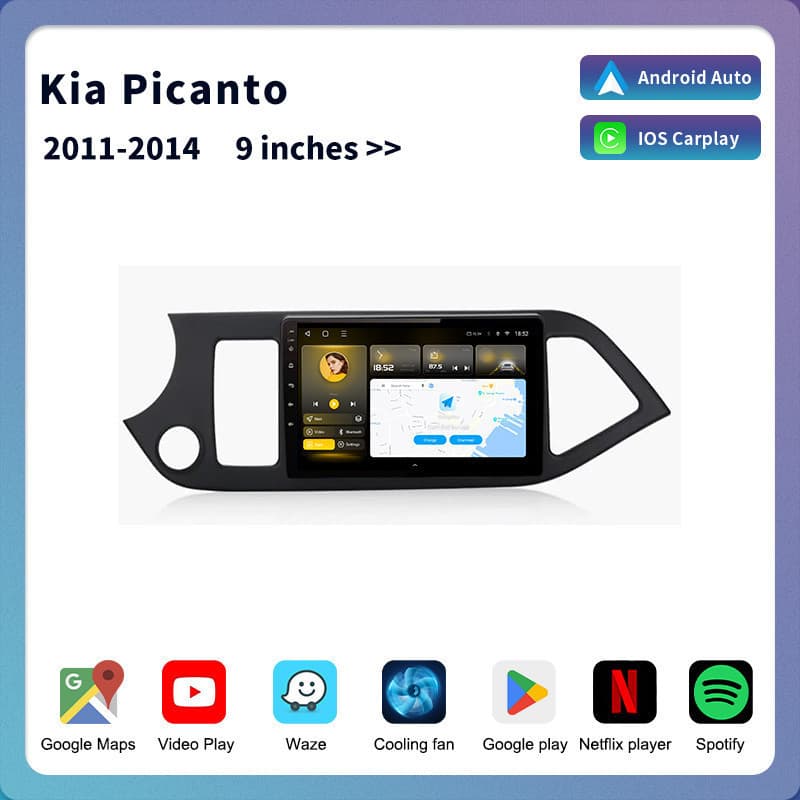 Wireless CarPlay for KIA Morning Car Android Navigation System