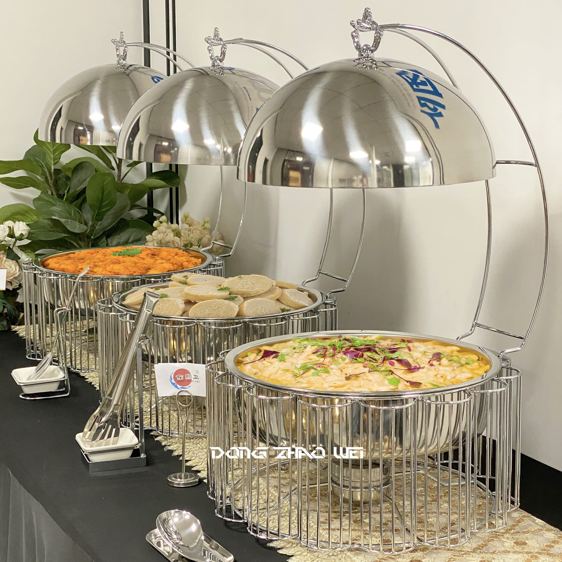 Cross-border Stainless Steel Buffet Catering Chafing Dish Buffet Set