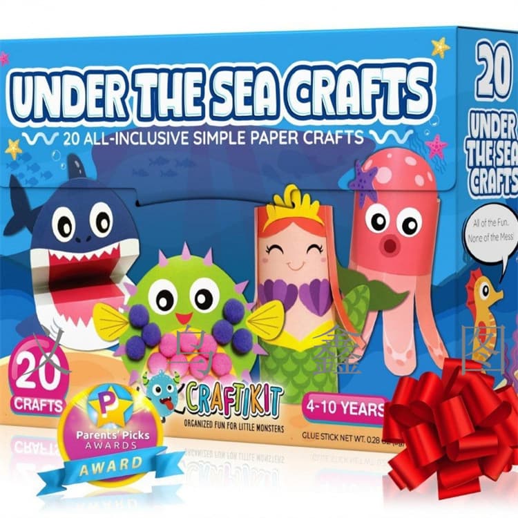 Bestselling 20 Crafts in a Box Simple Paper Crafts Children's Craft Kit