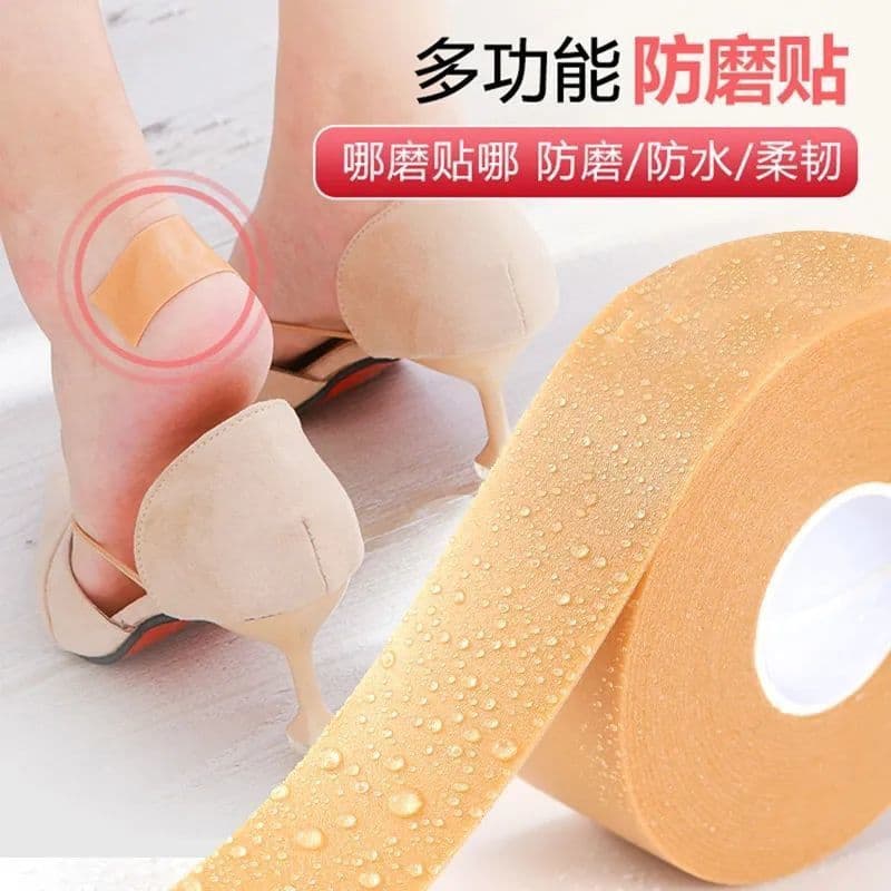 Heel Anti-Friction Stickers, Thickened Anti-Friction Patches for Shoes, Anti-Slip and Anti-Pain Waterproof Heel Stickers for High Heels